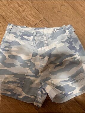 G1 Light Blue Camo Women’s Surplus Shorts